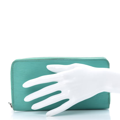 Louis Vuitton Epi Zippy Wallet Turquoise 2 of 10
