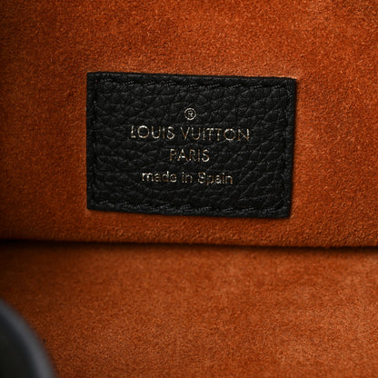 Louis Vuitton Grained Calfskin Low Key Hobo MM Black 6 of 9