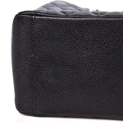 Chanel Caviar Quilted Grand Shopping Tote GST Black 8 of 11