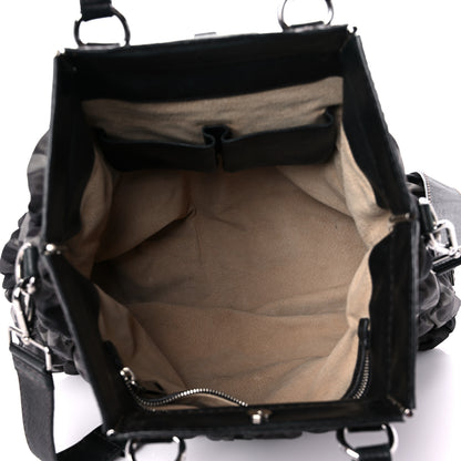 Prada Tessuto Nylon Gaufre Camouflage Tote Fumo 5 of 26