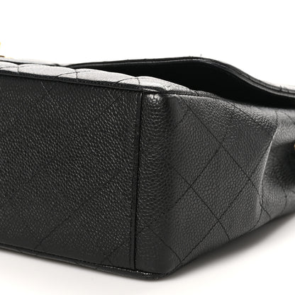 Chanel Caviar Quilted Maxi Single Flap Black 10 of 12
