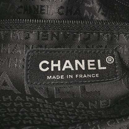 Chanel Lambskin Stitched Medium Ultimate Soft Tote Black 6 of 12