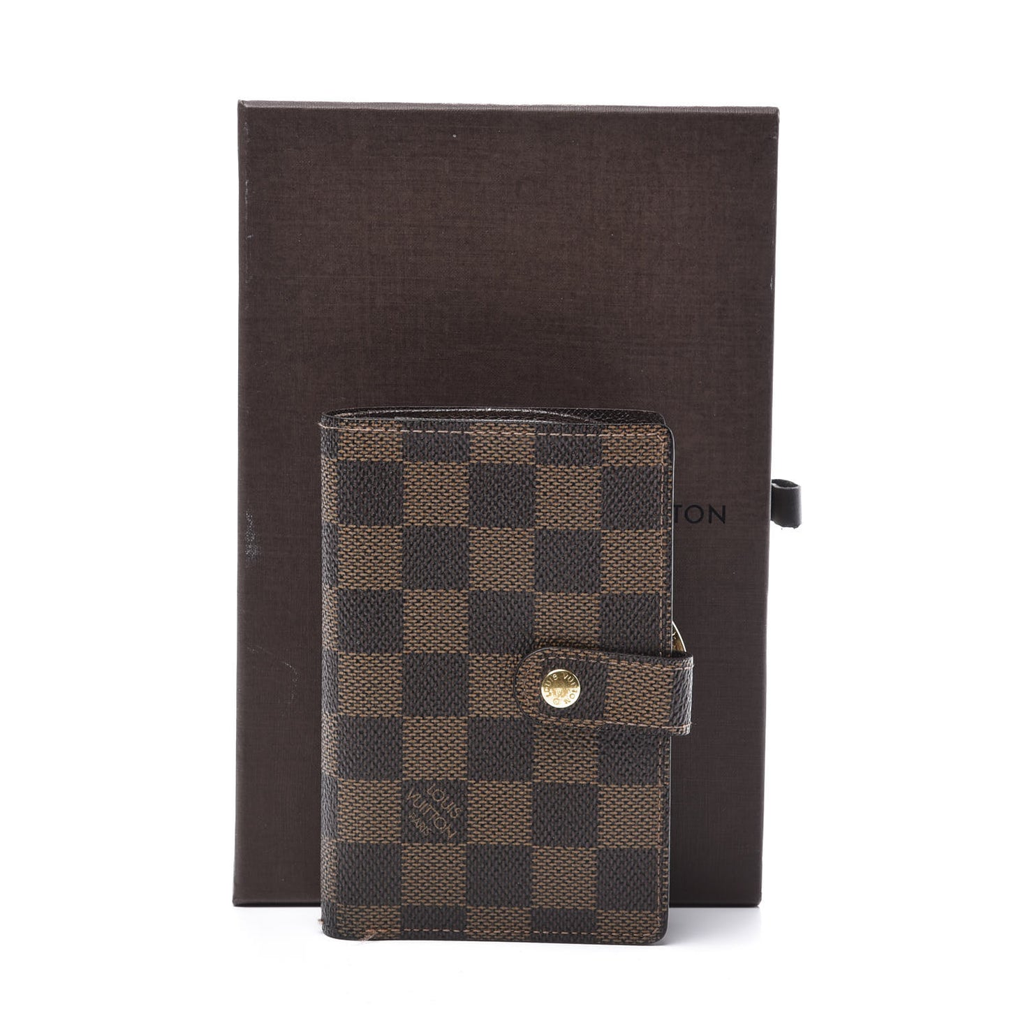 Damier Ebene French Purse Wallet
