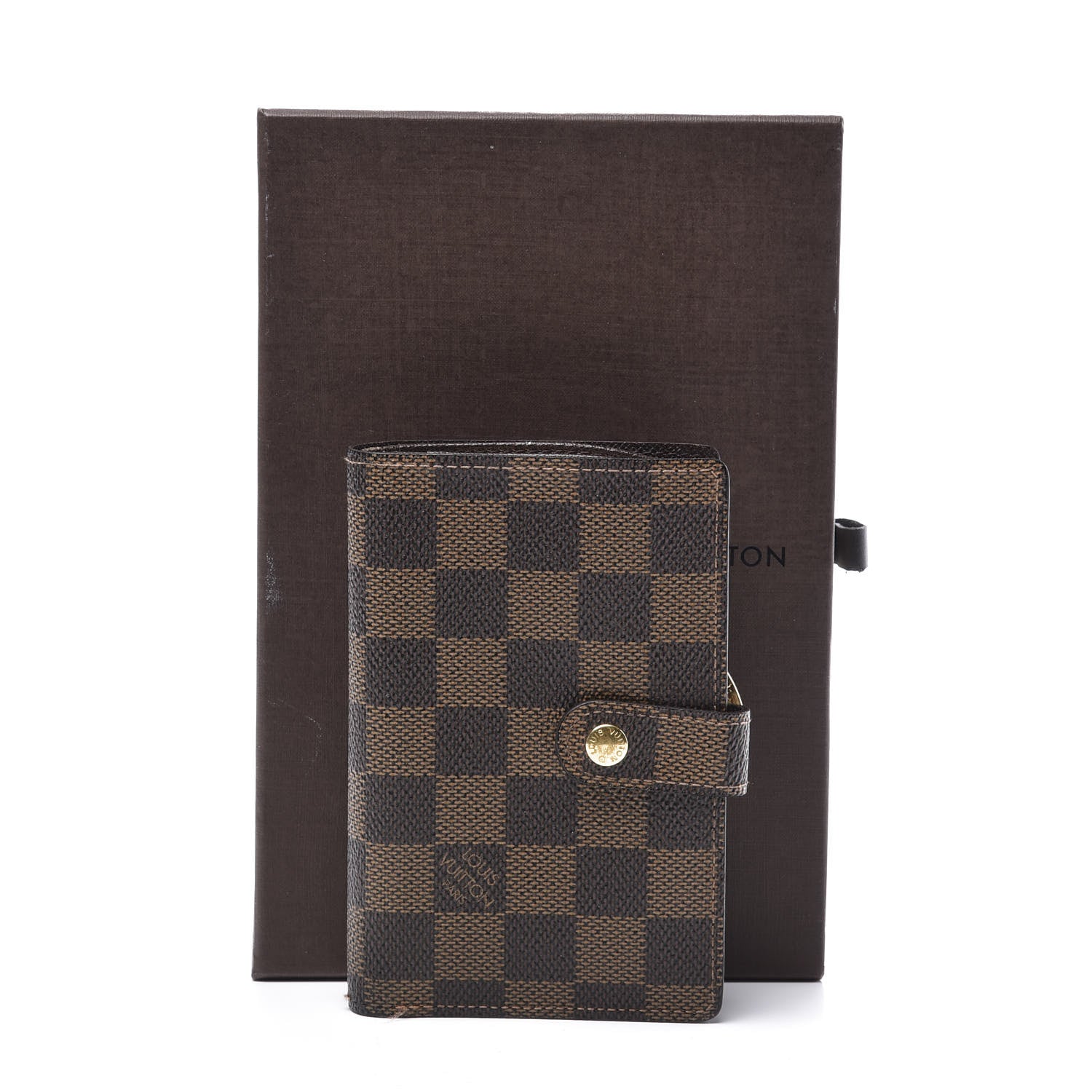 Louis Vuitton Damier Ebene French Purse Wallet 12 of 12