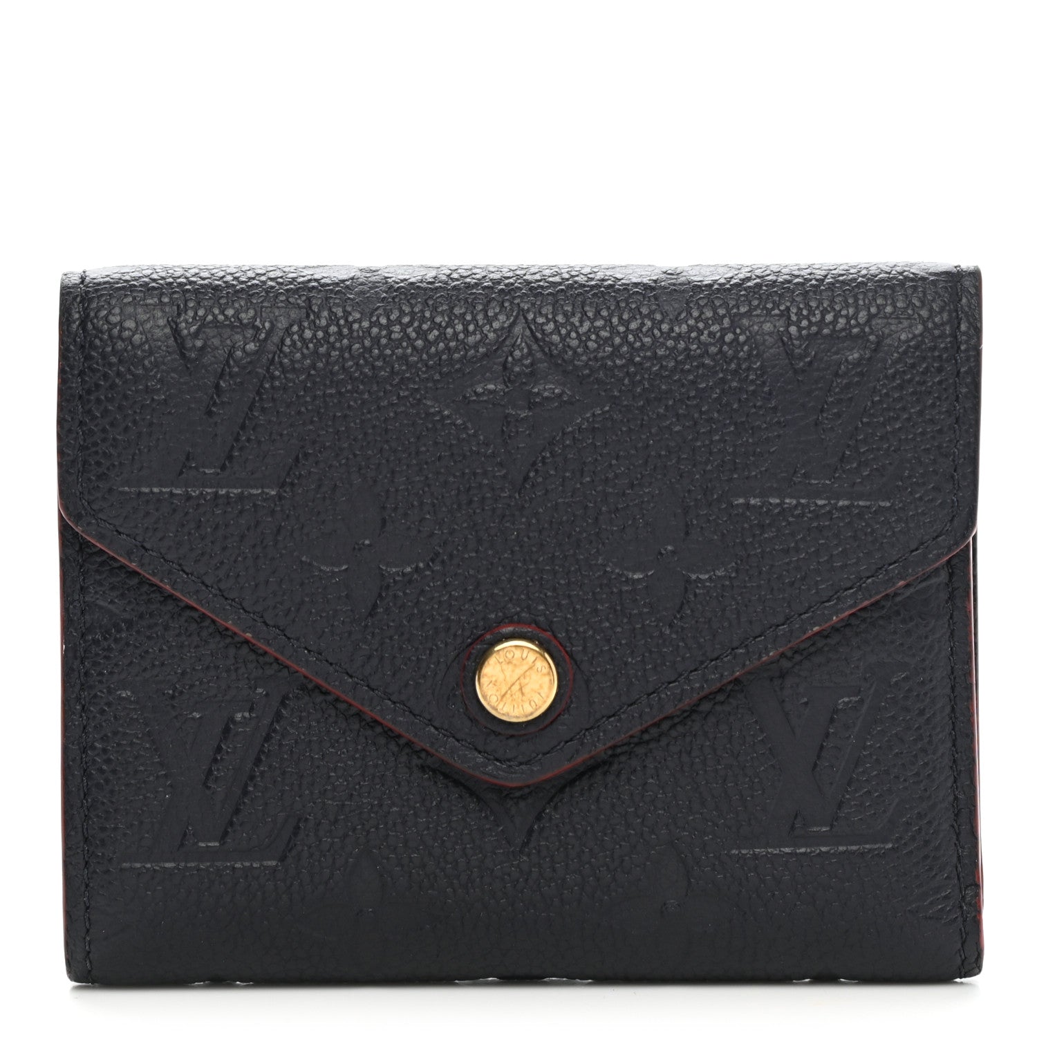 Louis Vuitton Empreinte Victorine Wallet Marine Rouge 1 of 9