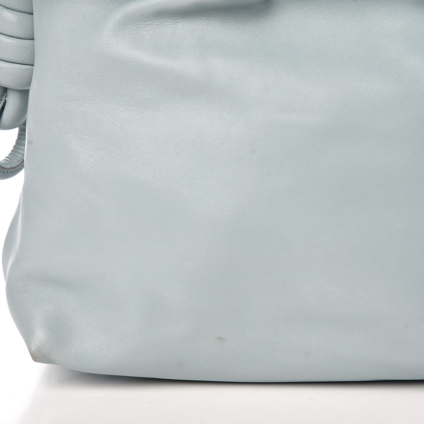 Nappa Flamenco Knot Bag Light Blue