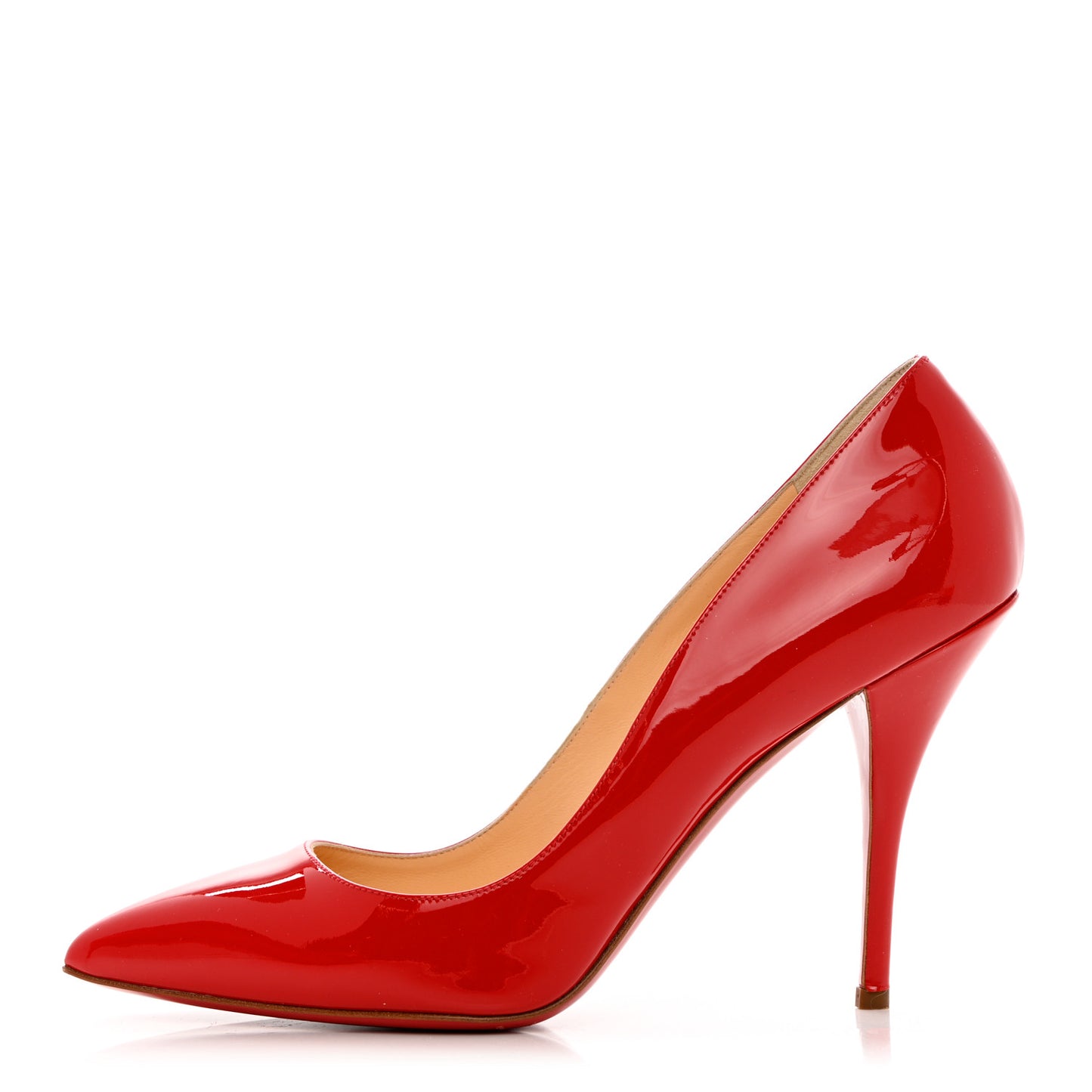 Patent Batignolles 100 Pumps 39.5 Rouge Lipstick