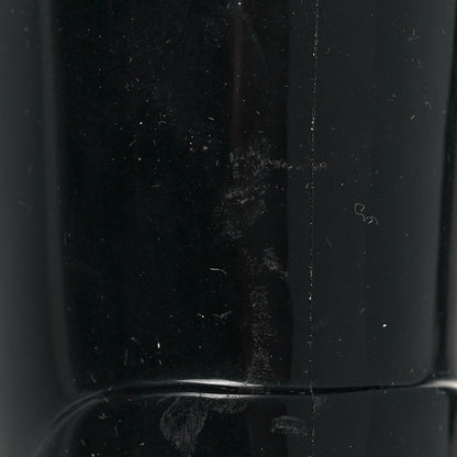Chanel Rubber Camellia Rain Boots 39 Black 7 of 7