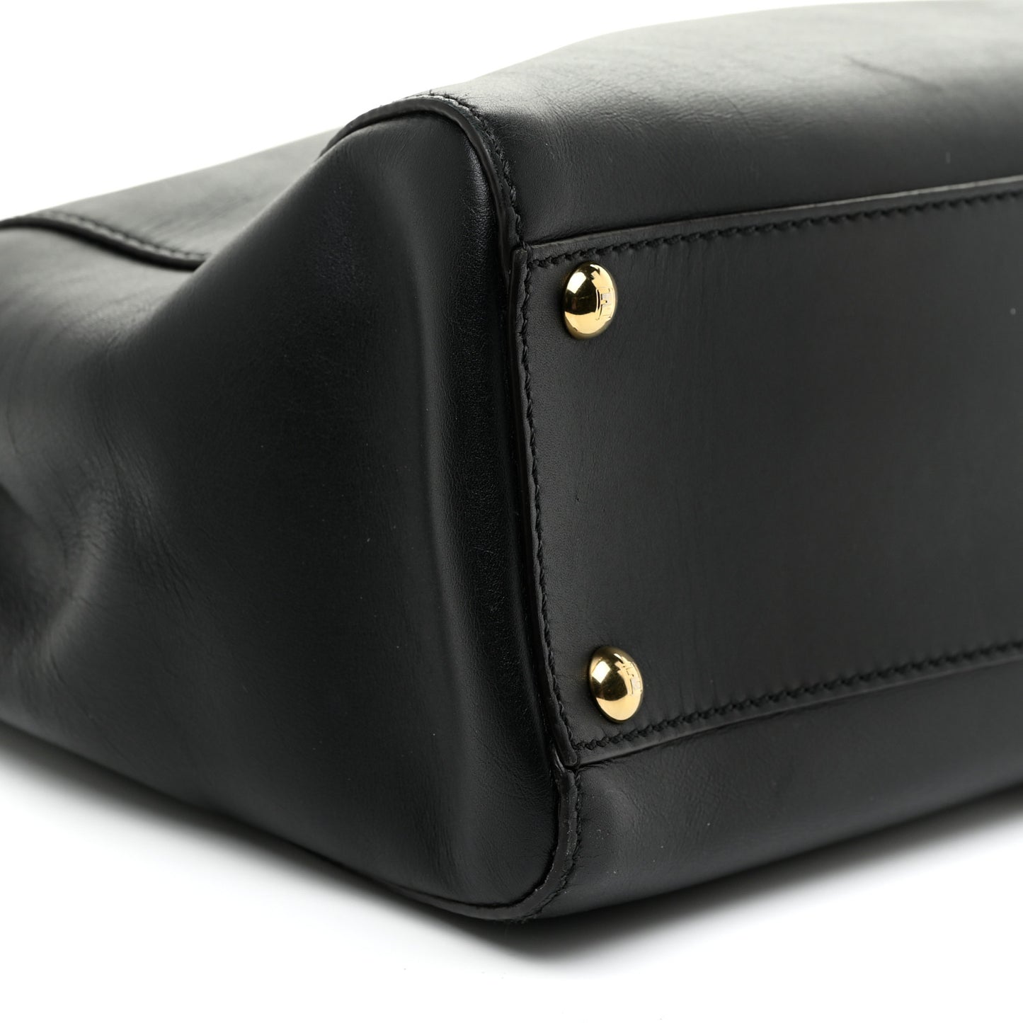Vitello Morgan Fabric Jacquard Pequin Medium Peekaboo Iconic Satchel Black Tobacco