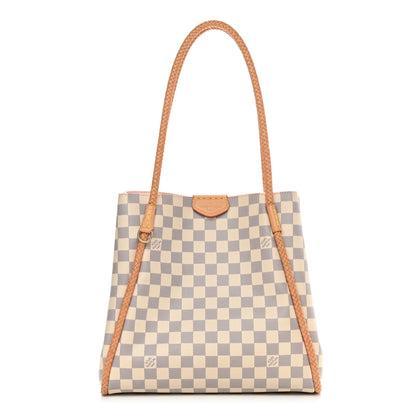 Louis Vuitton Damier Azur Propriano Rose Ballerine 1 of 10