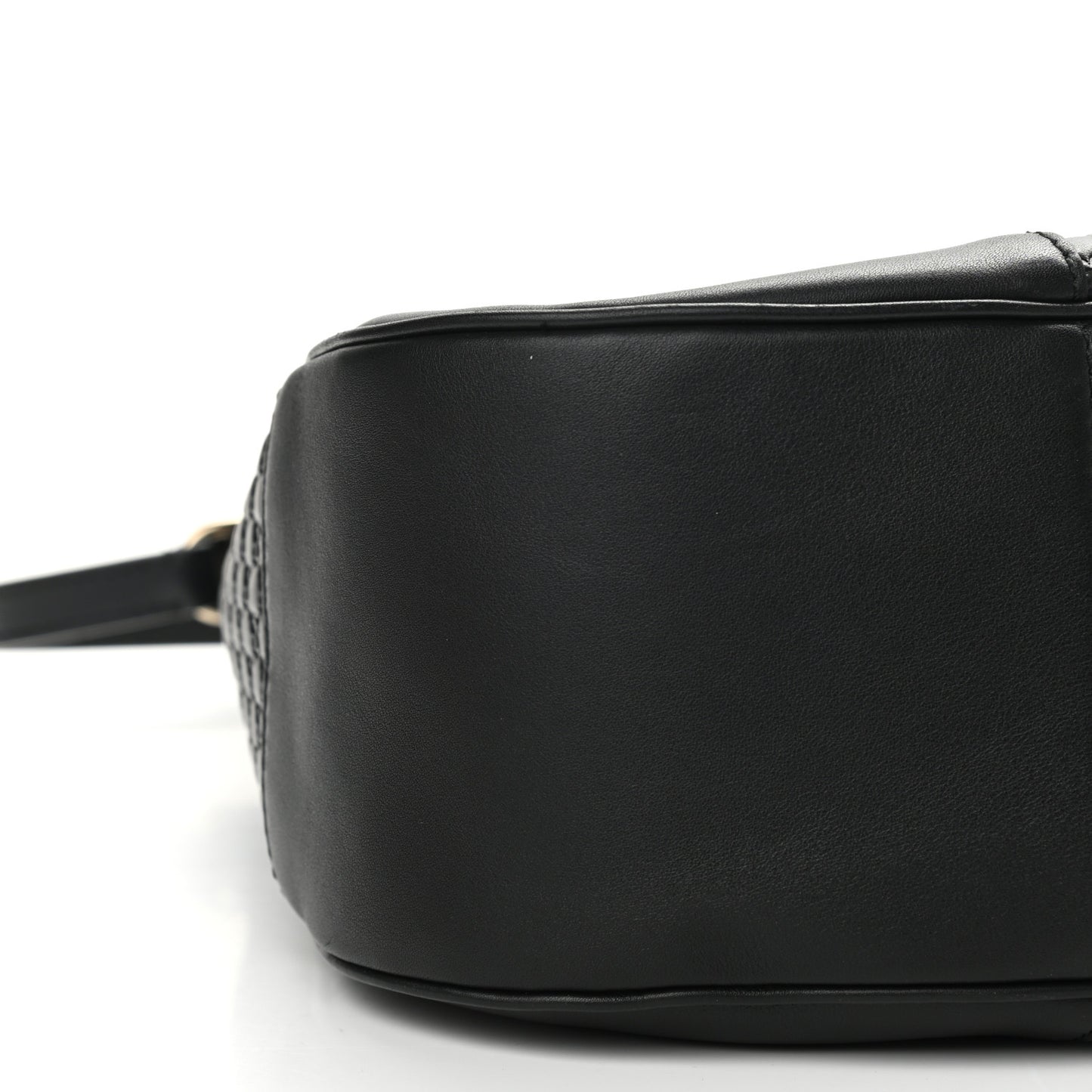 Soft Microguccissima Margaux Hobo Black