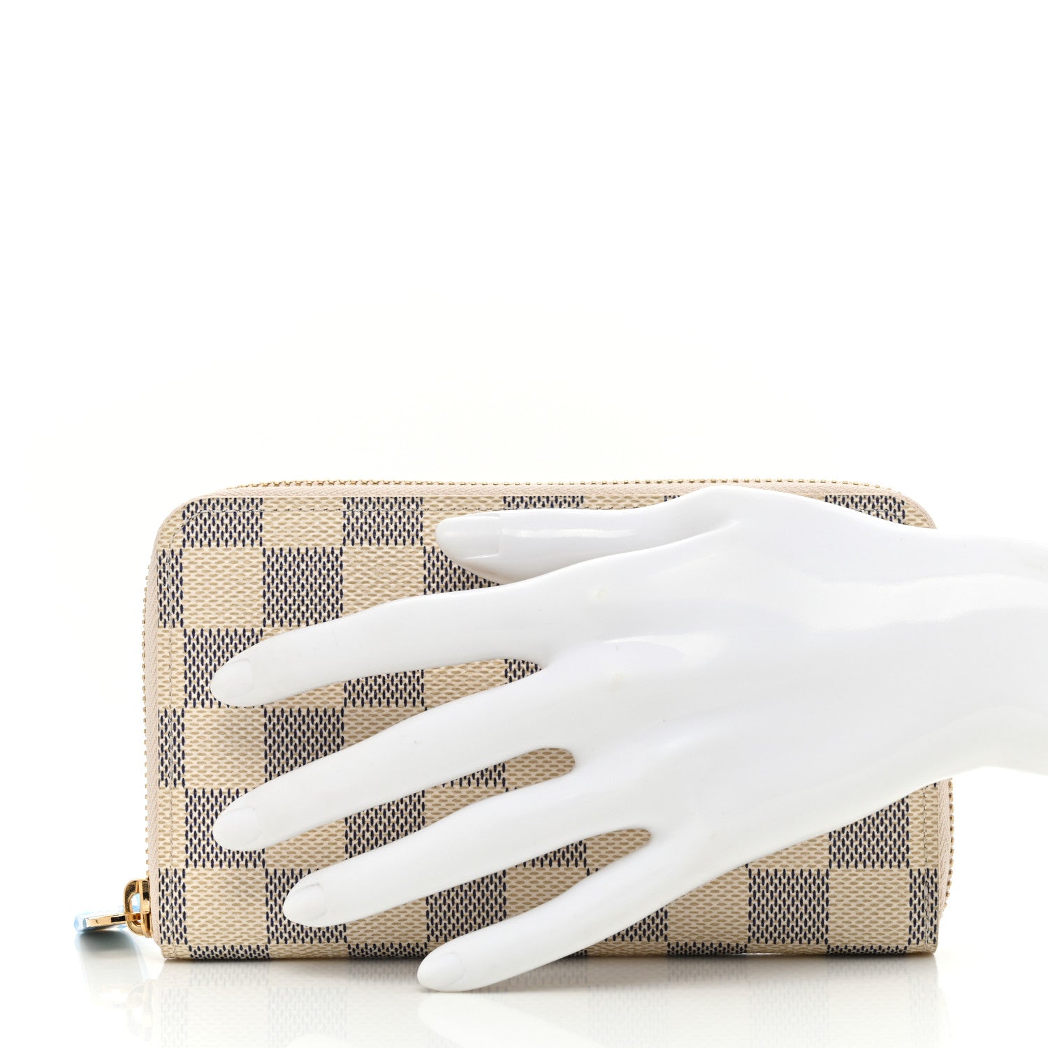 Louis Vuitton Damier Azur Compact Zippy Wallet 4 of 7