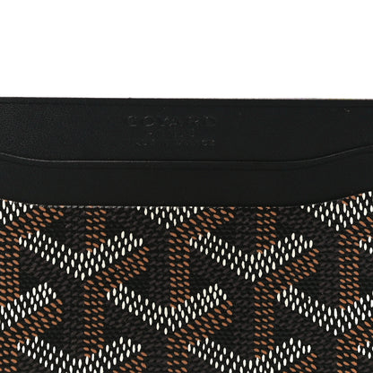 Goyard Goyardine Saint Sulpice Card Holder Black 6 of 9
