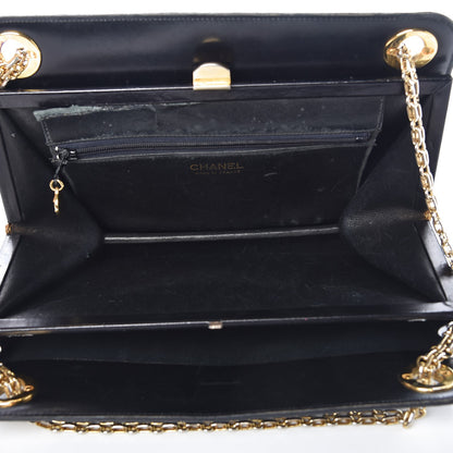 Chanel Lambskin CC Tote Black 18 of 20