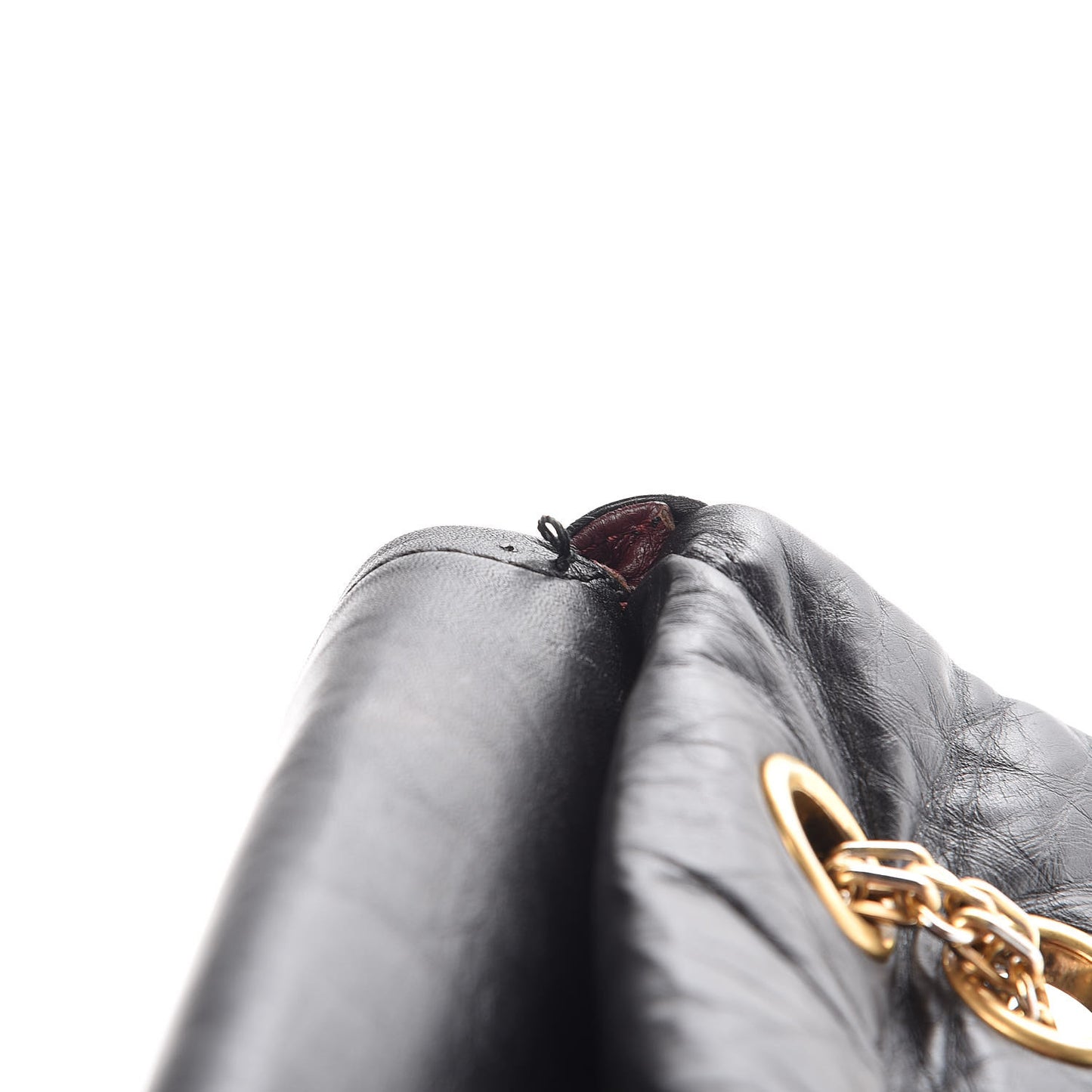 Aged Calfskin Quilted 2.55 Reissue 227 Flap Black