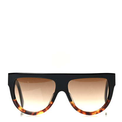 Celine Shadow Sunglasses CL 41026/S Black Havana 2 of 6