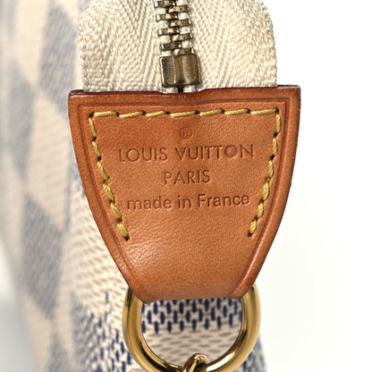 Louis Vuitton Damier Azur Mini Pochette Accessories 6 of 10