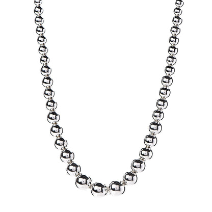 Tiffany Sterling Silver HardWear Graduated Ball Necklace 1 of 5