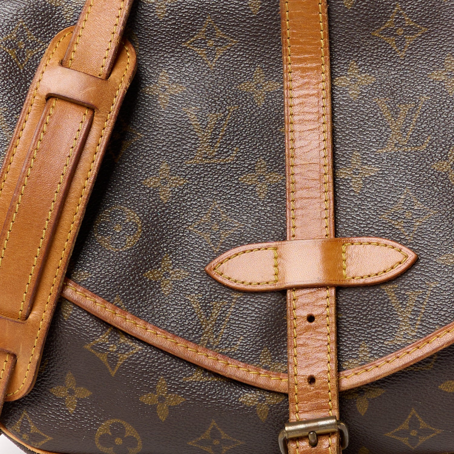 Louis Vuitton Monogram Saumur 30 9 of 13