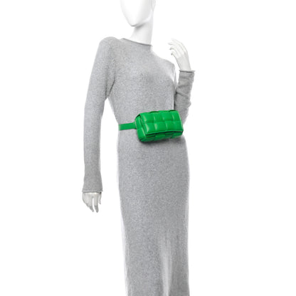Bottega Veneta Nappa Maxi Intreccio Padded The Belt Cassette Bag Parakeet 2 of 10