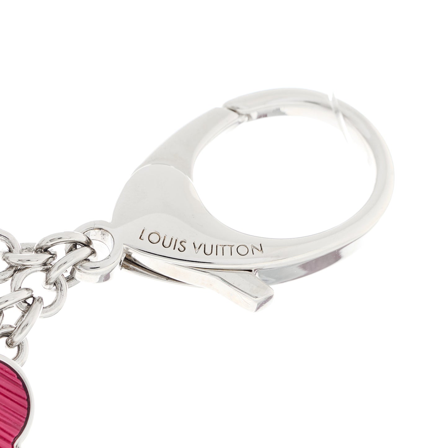 Fleur d Epi Bag Charm Fuchsia