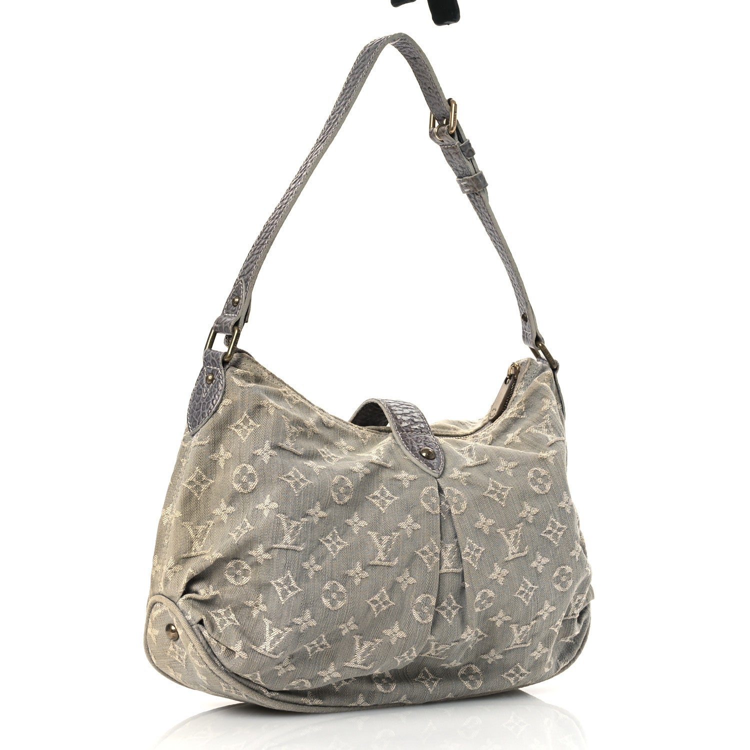 Louis Vuitton Monogram Denim Slightly Grey 3 of 13