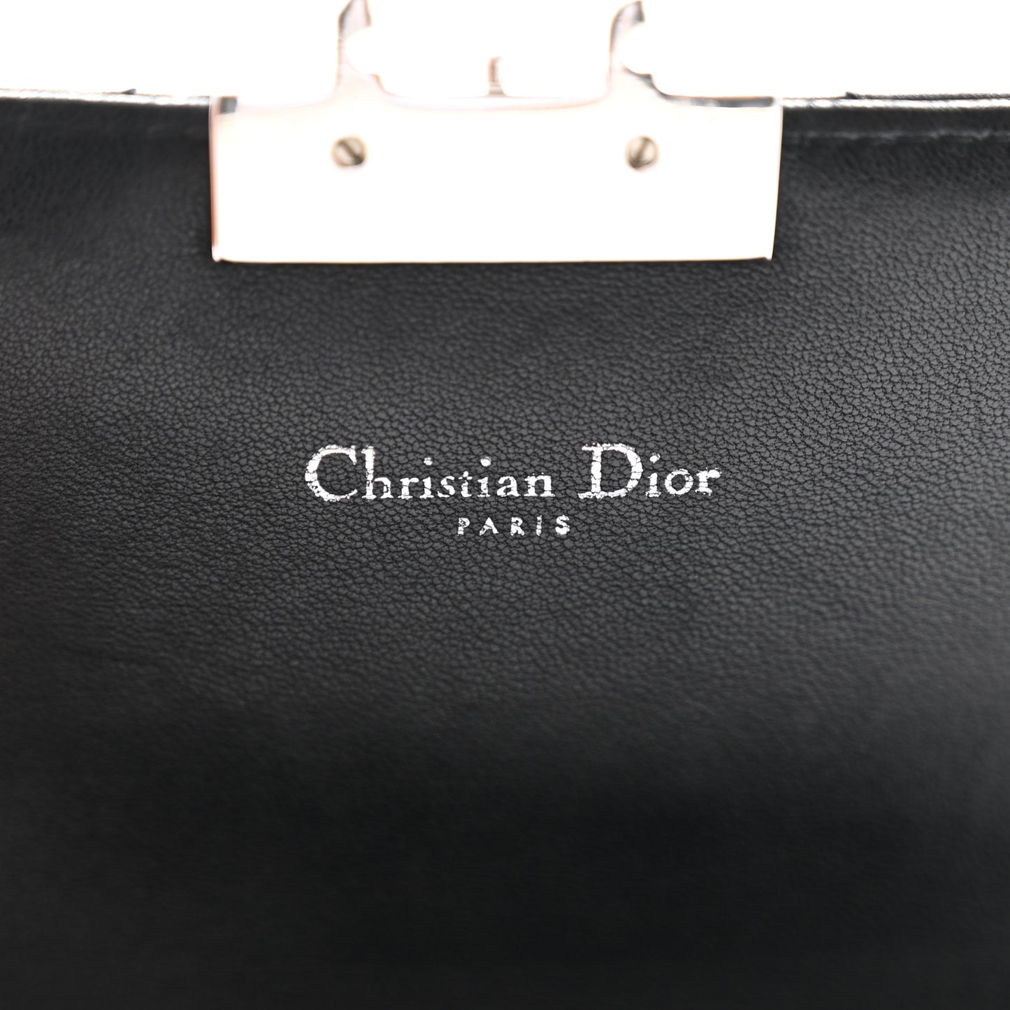 Lambskin Cannage Mini Miss Dior Flap Black