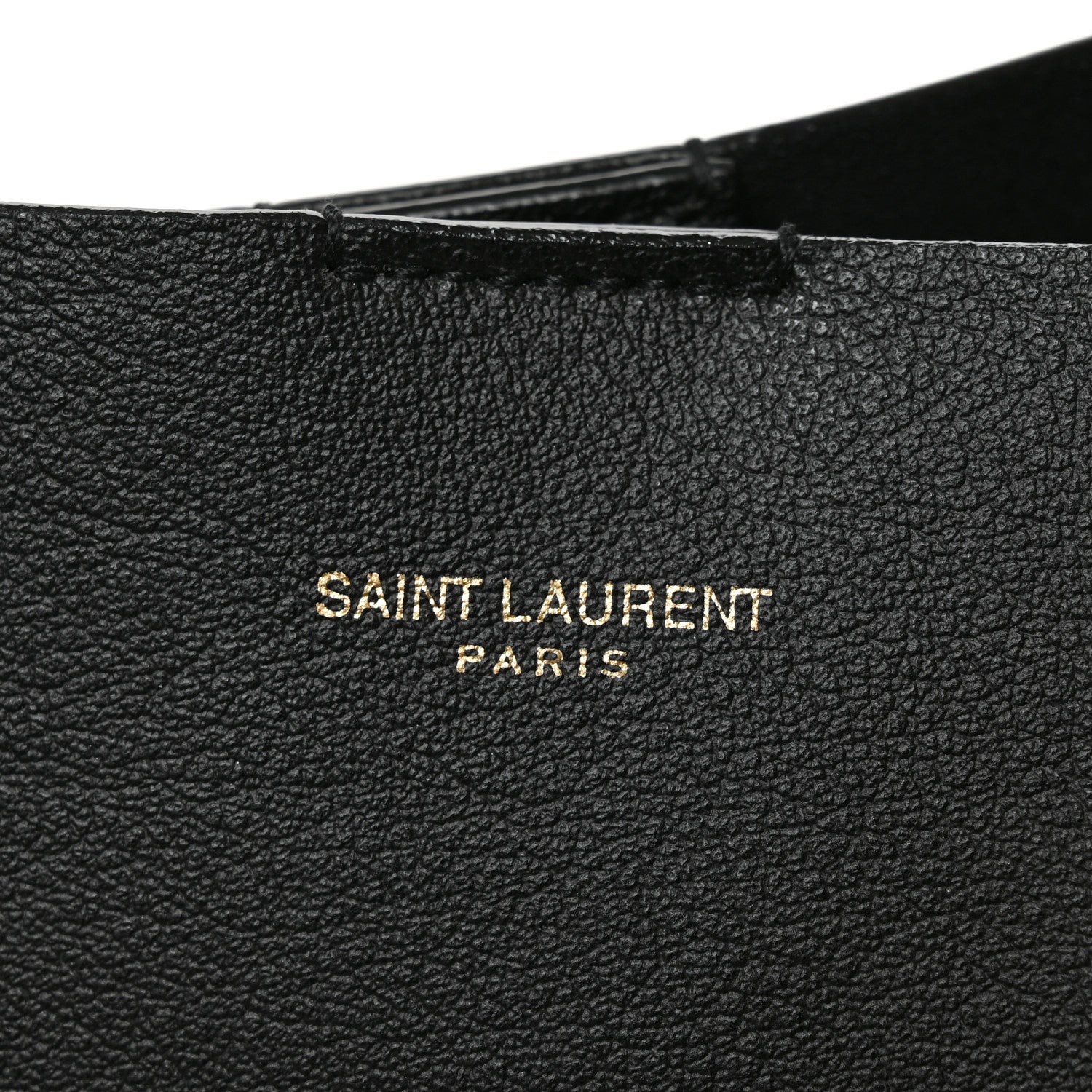 Saint Laurent Calfskin Toy Shopping Tote Black 5 of 8