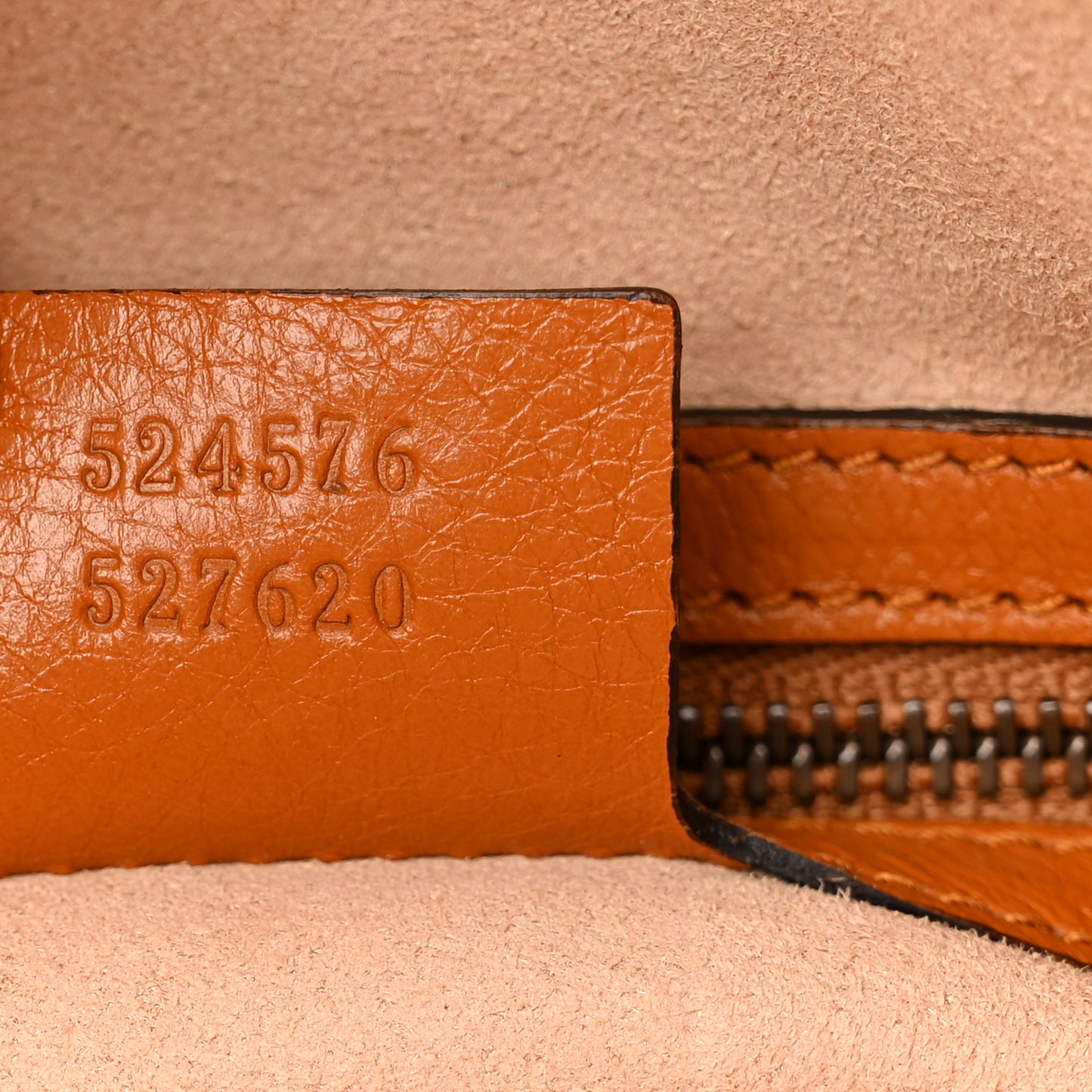 Azalea Calfskin Matelasse Large GG Marmont Slim Tote Cognac