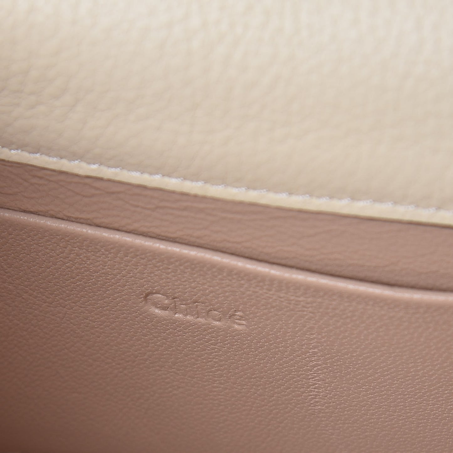 Calfskin Small Nile Bracelet Minaudiere Bag Off White