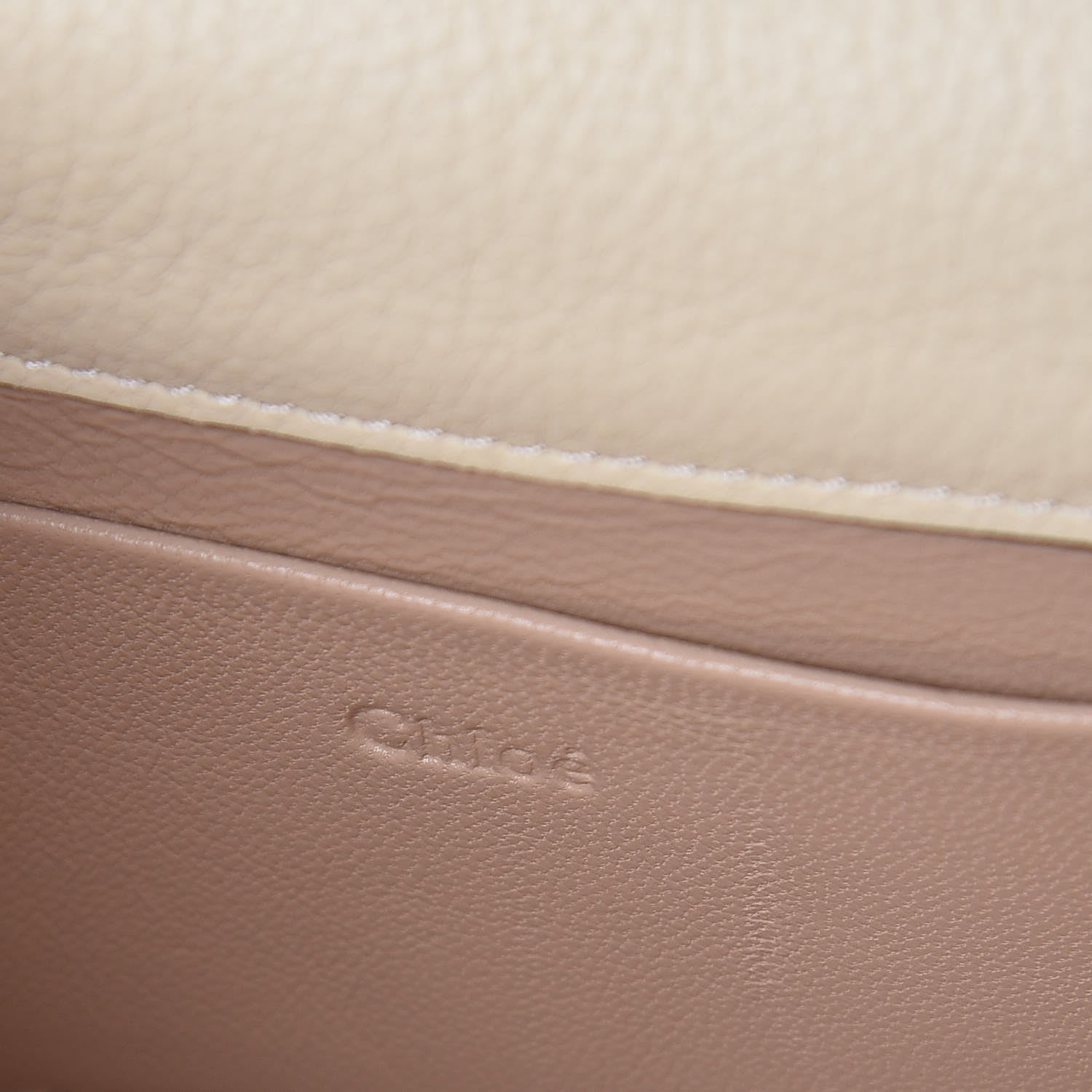 Chloe Calfskin Small Nile Bracelet Minaudiere Bag Off White 6 of 7