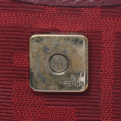 Fendi Zucca Large Chef Tote Red 9 of 9