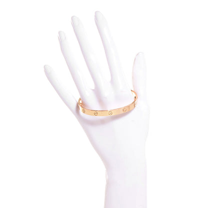 Cartier 18K Yellow Gold LOVE Bracelet 18 2 of 5
