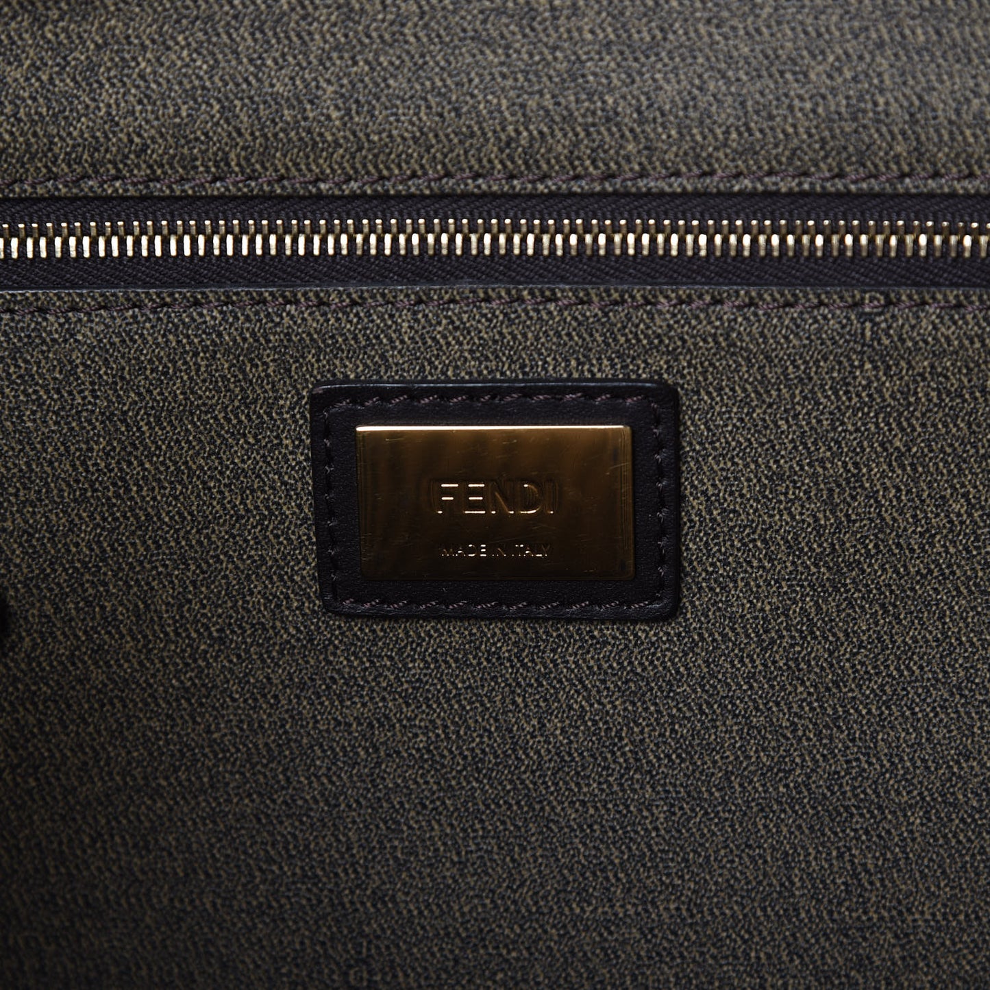 Zucca Spalmati Medium Roll Tote Tobacco Moro