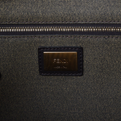 Fendi Zucca Spalmati Medium Roll Tote Tobacco Moro 8 of 11