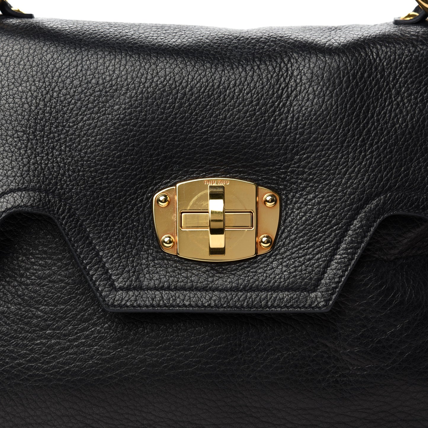 Cervo East-West Flap Satchel Black