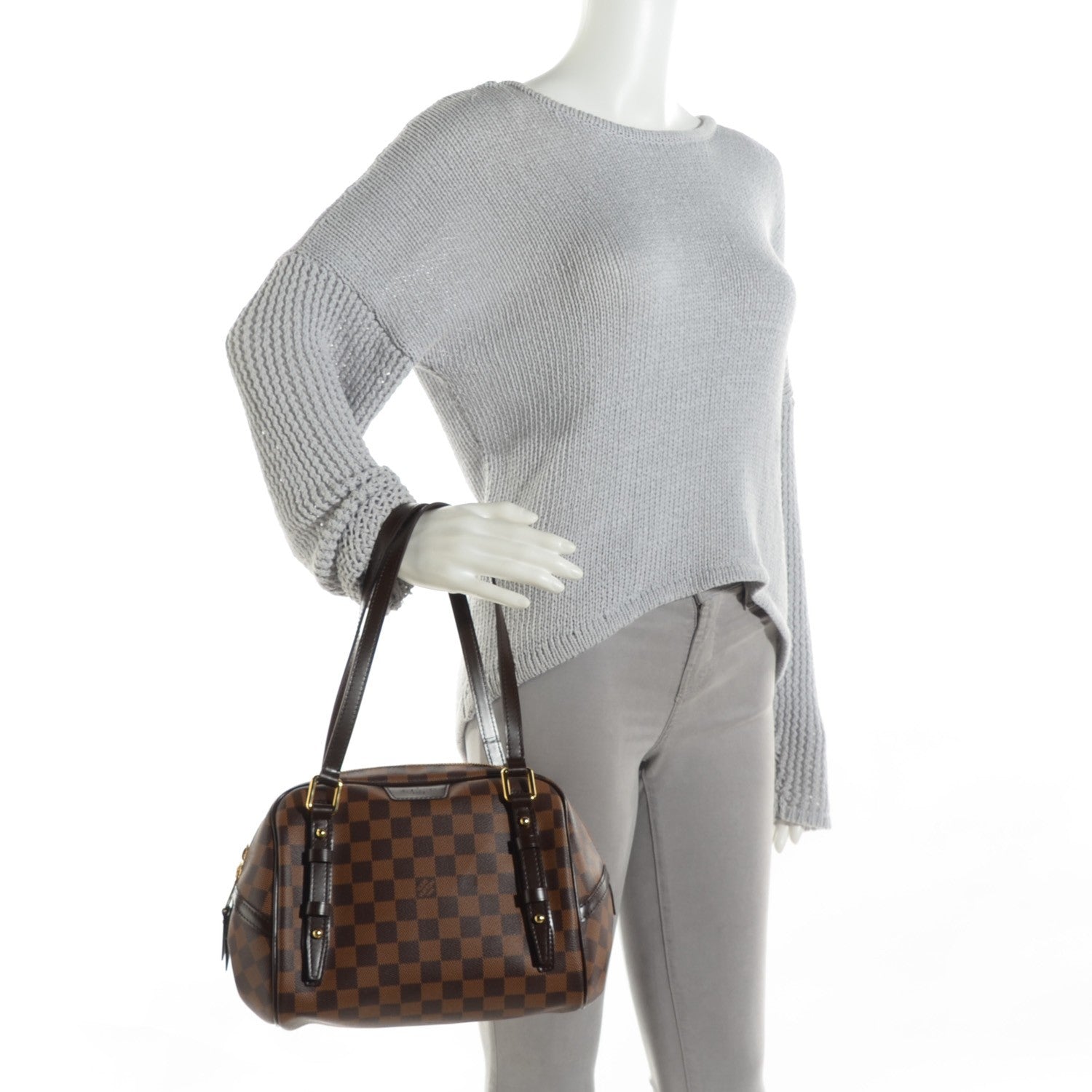 Louis Vuitton Damier Ebene Rivington PM 2 of 7