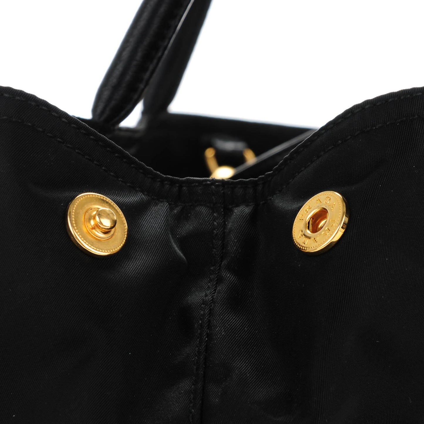 Tessuto Nylon Tote Nero Black
