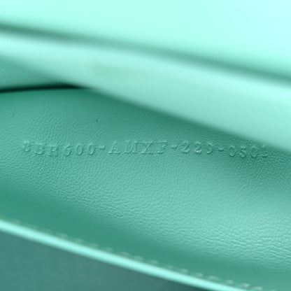 Fendi X TIFFANY Satin Nappa Silver Baguette Blue Tiffany Silver 7 of 12