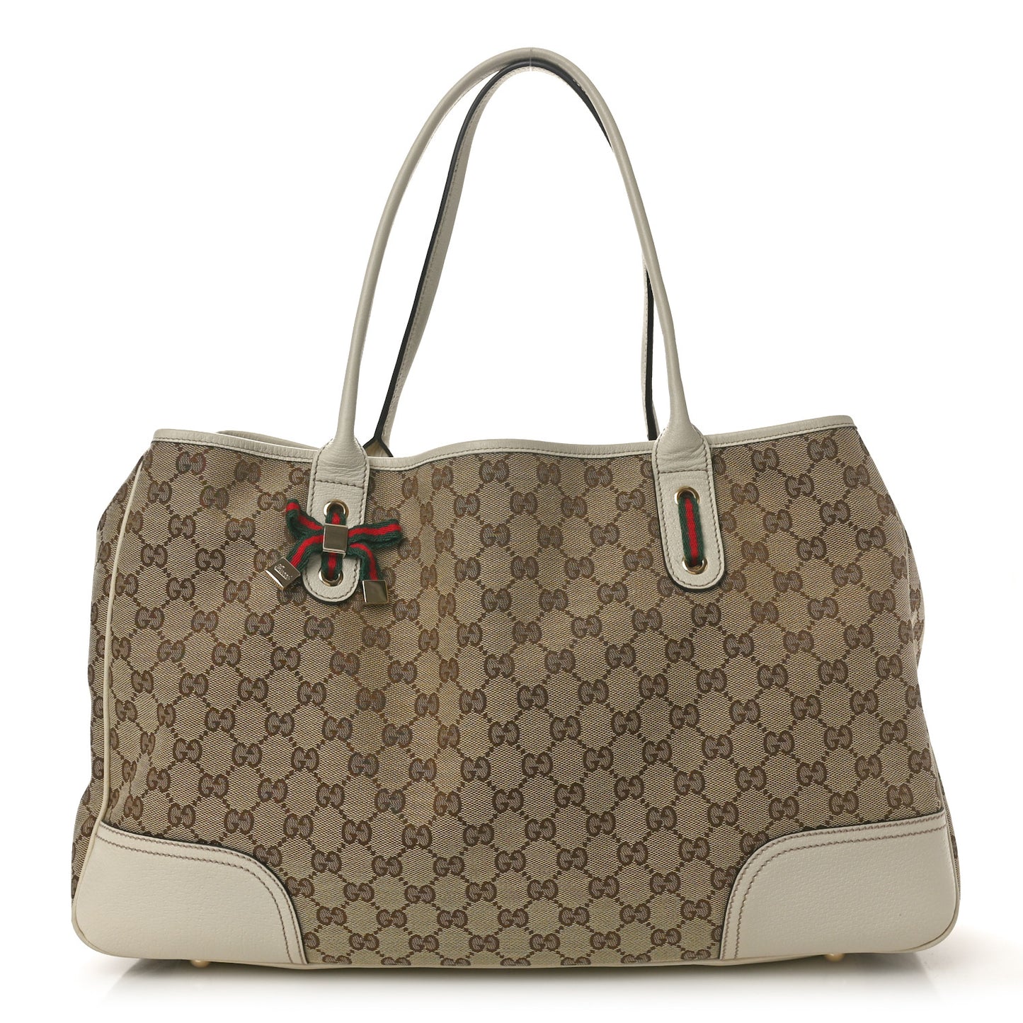 Monogram Large Princy Tote Off White