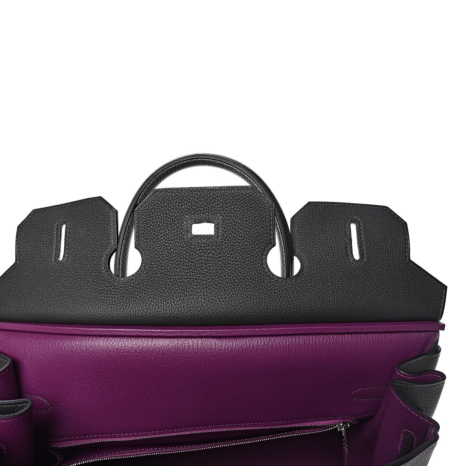 Hermes Togo Horseshoe Birkin 35 Vert Cypress Anemone 10 of 33