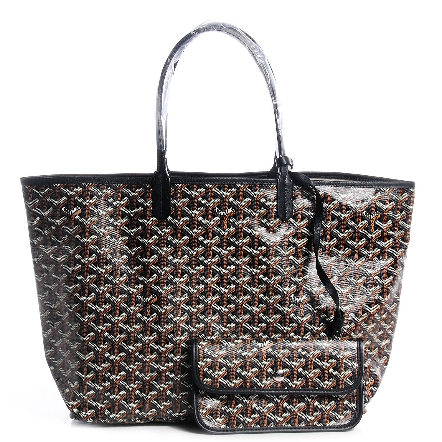 Goyard Goyardine Saint Louis PM Black 1 of 9