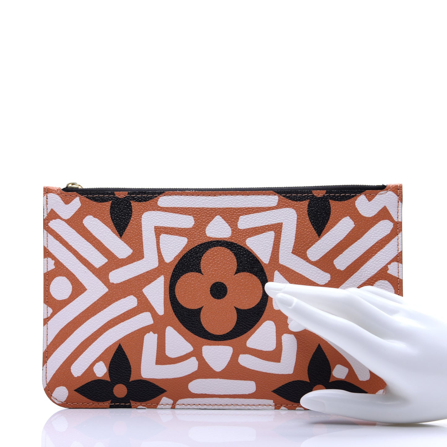 Monogram Giant Crafty Neverfull MM GM Pochette Creme Caramel