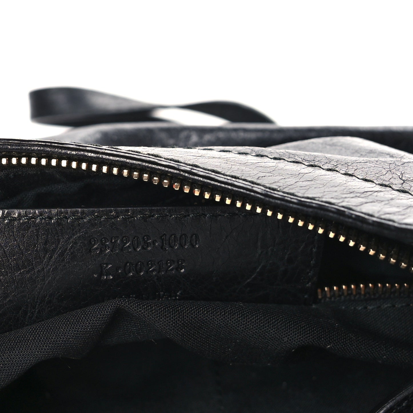 Agneau Giant 12 Rose Gold Hardware Hip Black