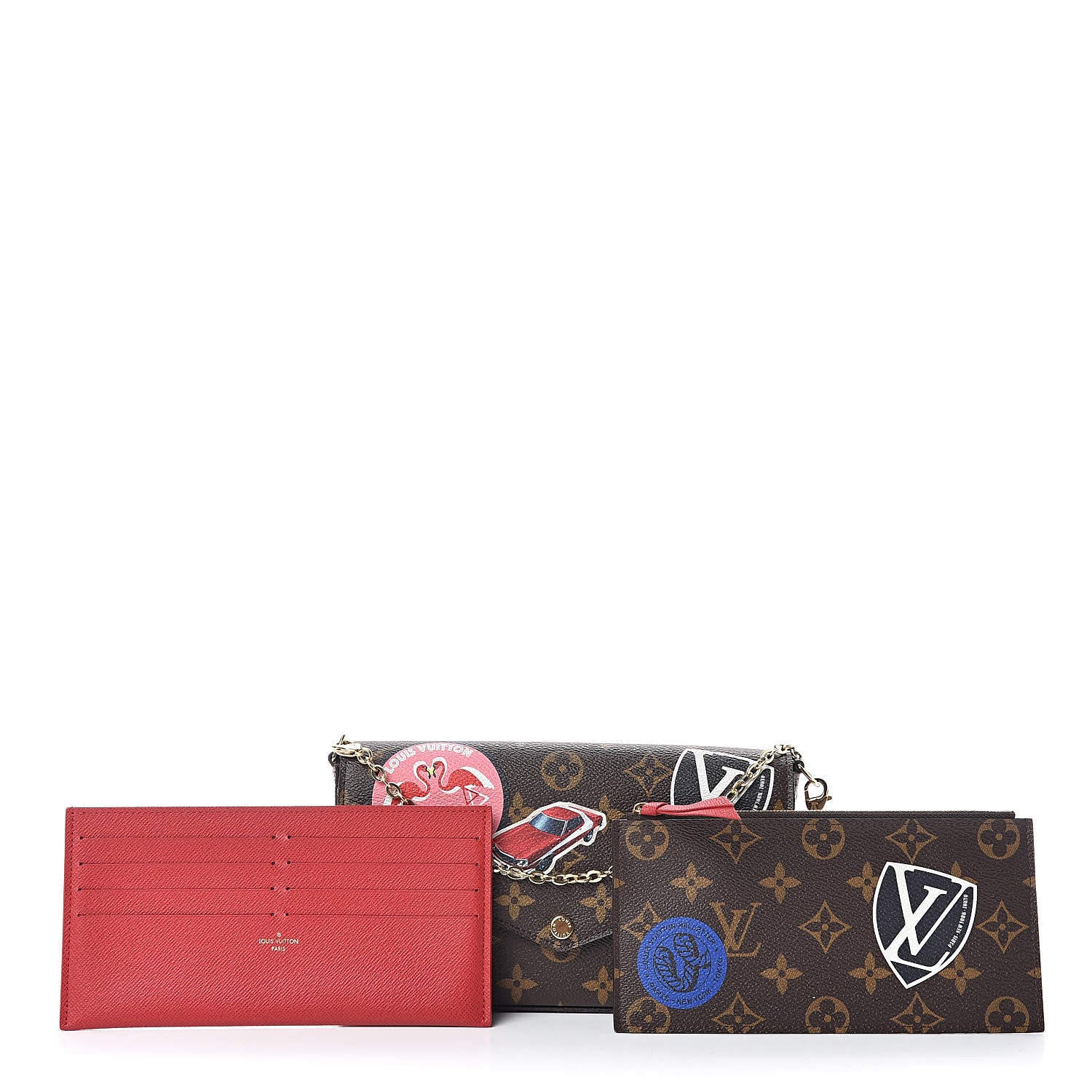 Louis Vuitton Monogram World Tour Pochette Felicie 9 of 9