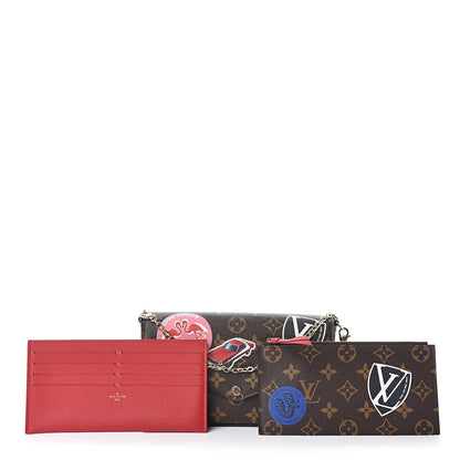 Louis Vuitton Monogram World Tour Pochette Felicie 9 of 9