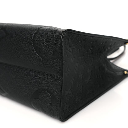 Louis Vuitton Empreinte Monogram Giant Onthego MM Black 9 of 9