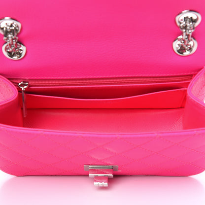 Chanel Goatskin Quilted 2.55 Reissue Mini Flap Fluorescent Pink 6 of 11