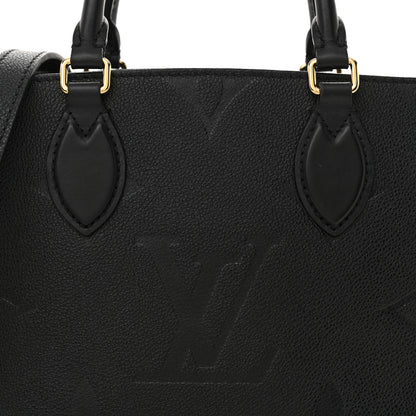 Louis Vuitton Empreinte Monogram Giant Onthego PM Black 7 of 12