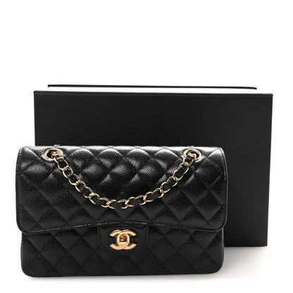 Chanel Caviar Quilted Small Double Flap Black 11 of 11